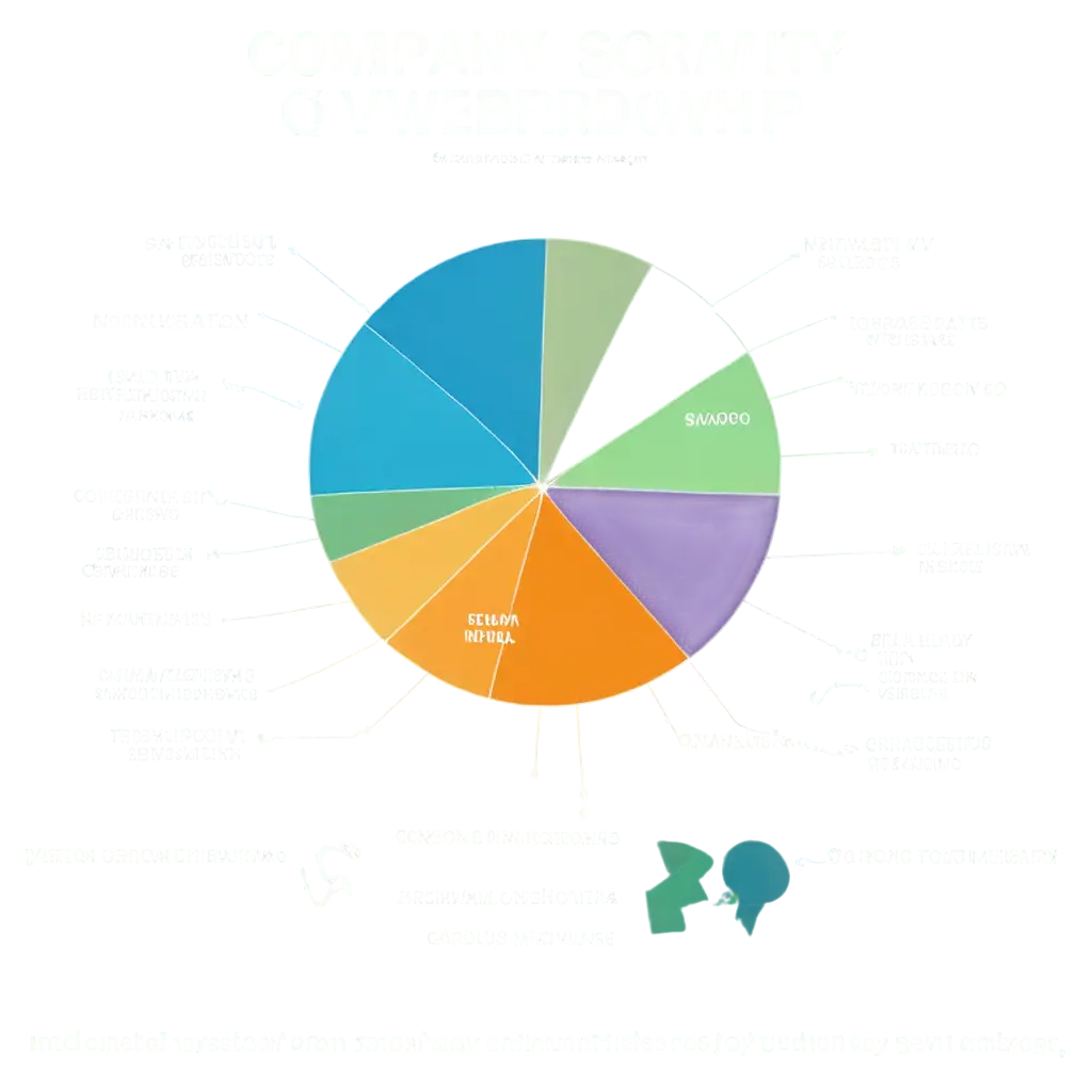 Company-Ownership-Breakdown-in-Pie-Chart-with-Percentages-PNG-Image-for-Clear-Data-Visualization