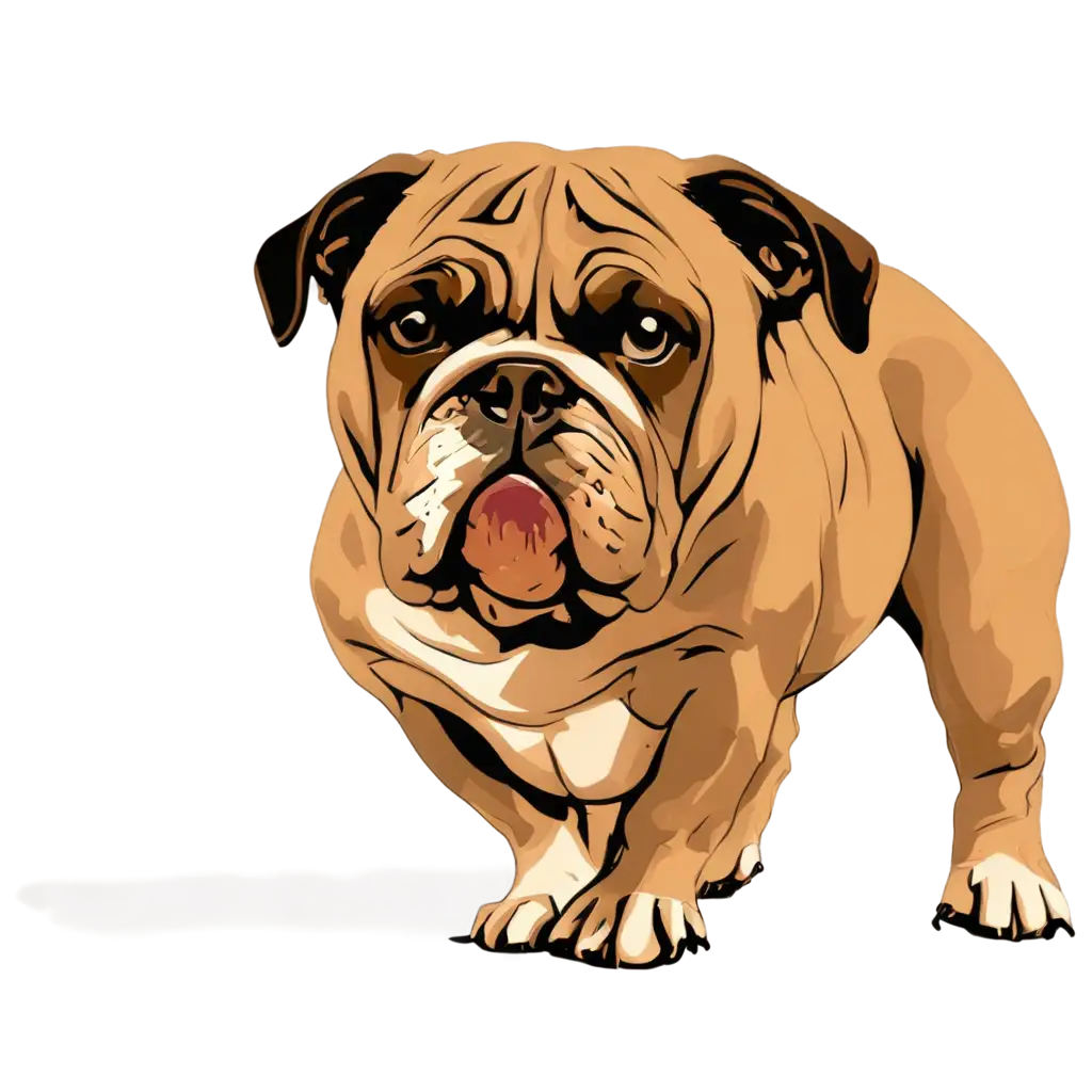 English-Bulldog-Pop-Art-Style-PNG-HighQuality-Free-Clipart-for-Creative-Projects