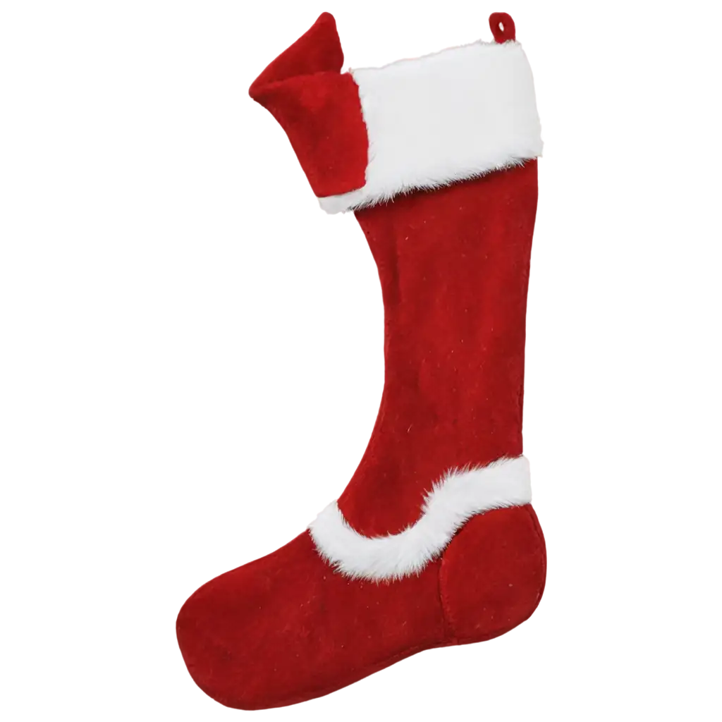 Festive-Red-Christmas-Stocking-with-White-Fur-Trim-PNG-Image-10241024