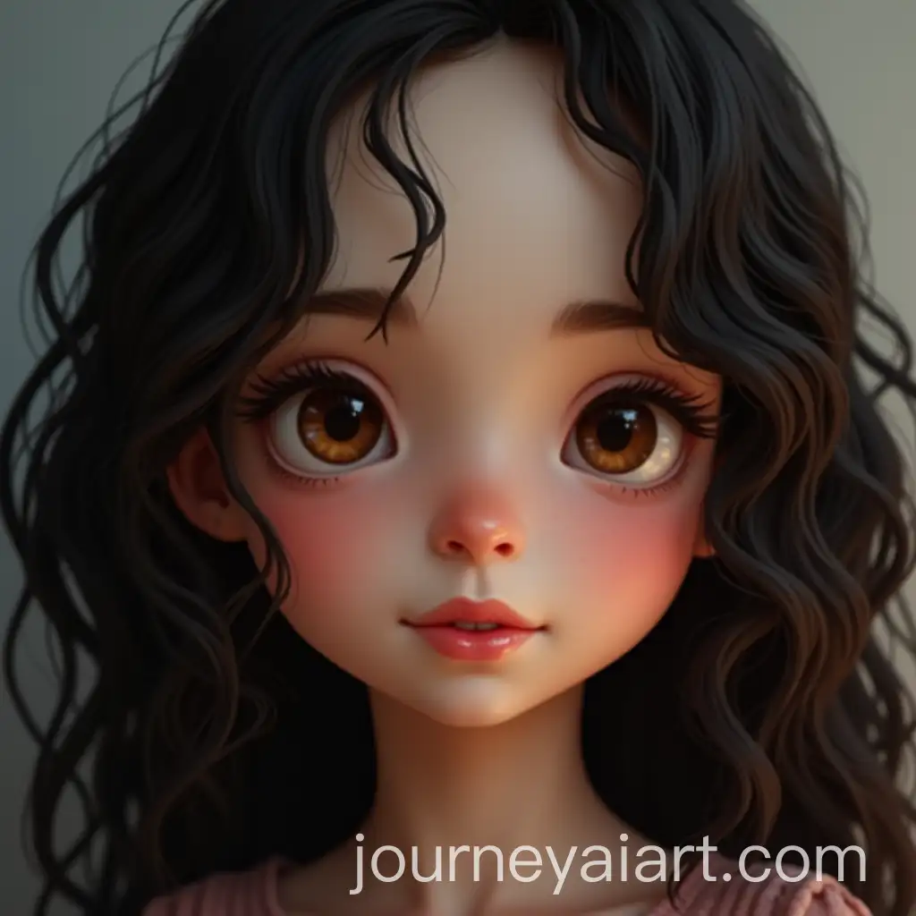 Young-Woman-with-Dark-Wavy-Hair-and-Small-Features-Portrait