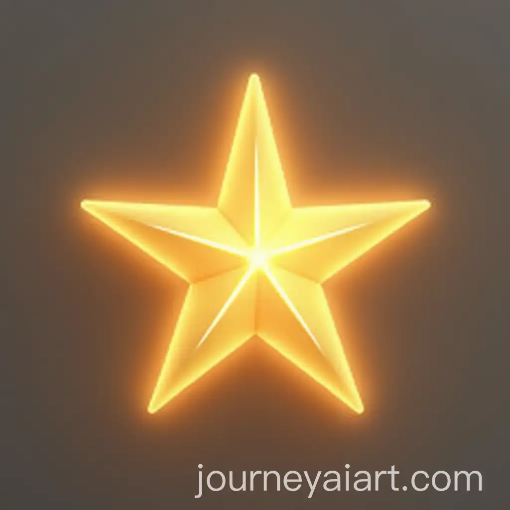 Abstract-Glowing-Golden-Star-Icon-with-Light-Rays-and-Gradient-Background