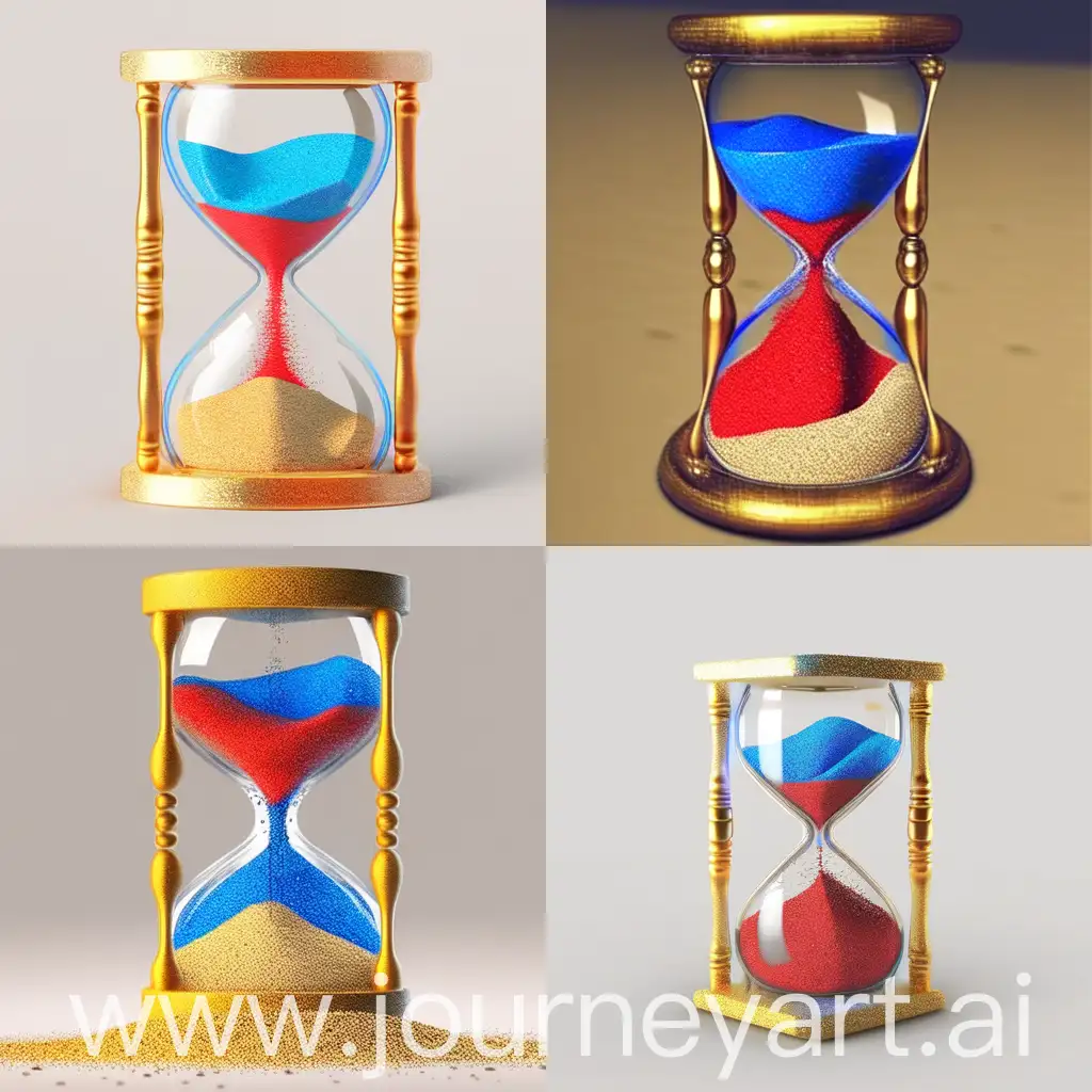 Colorful-Cyber-Style-Hourglass-Filled-with-Sand