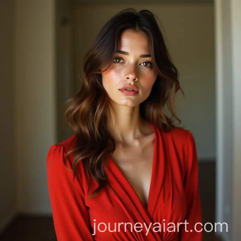 Portrait-of-a-Model-in-aAI-Image-Prompt-Expansion-Red-Dress-with-Healthy-Skin-Tones-and-Sharp-Focus