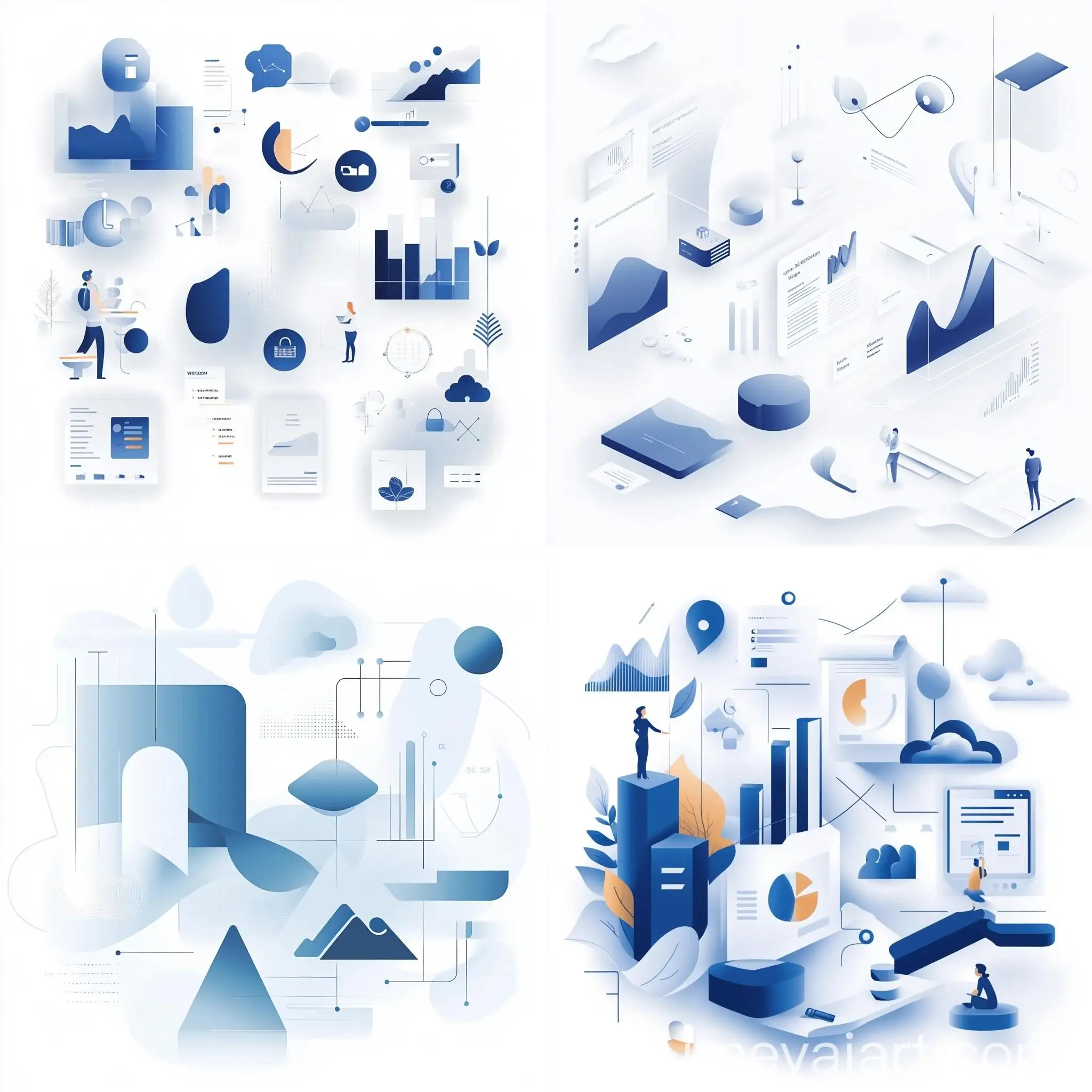Modern-Business-Transformation-Concept-with-Abstract-HR-and-Data-Analytics-Icons-on-White-Background