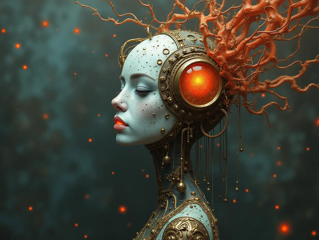 Surrealistic questions for the artificial unconscious of Steampunk