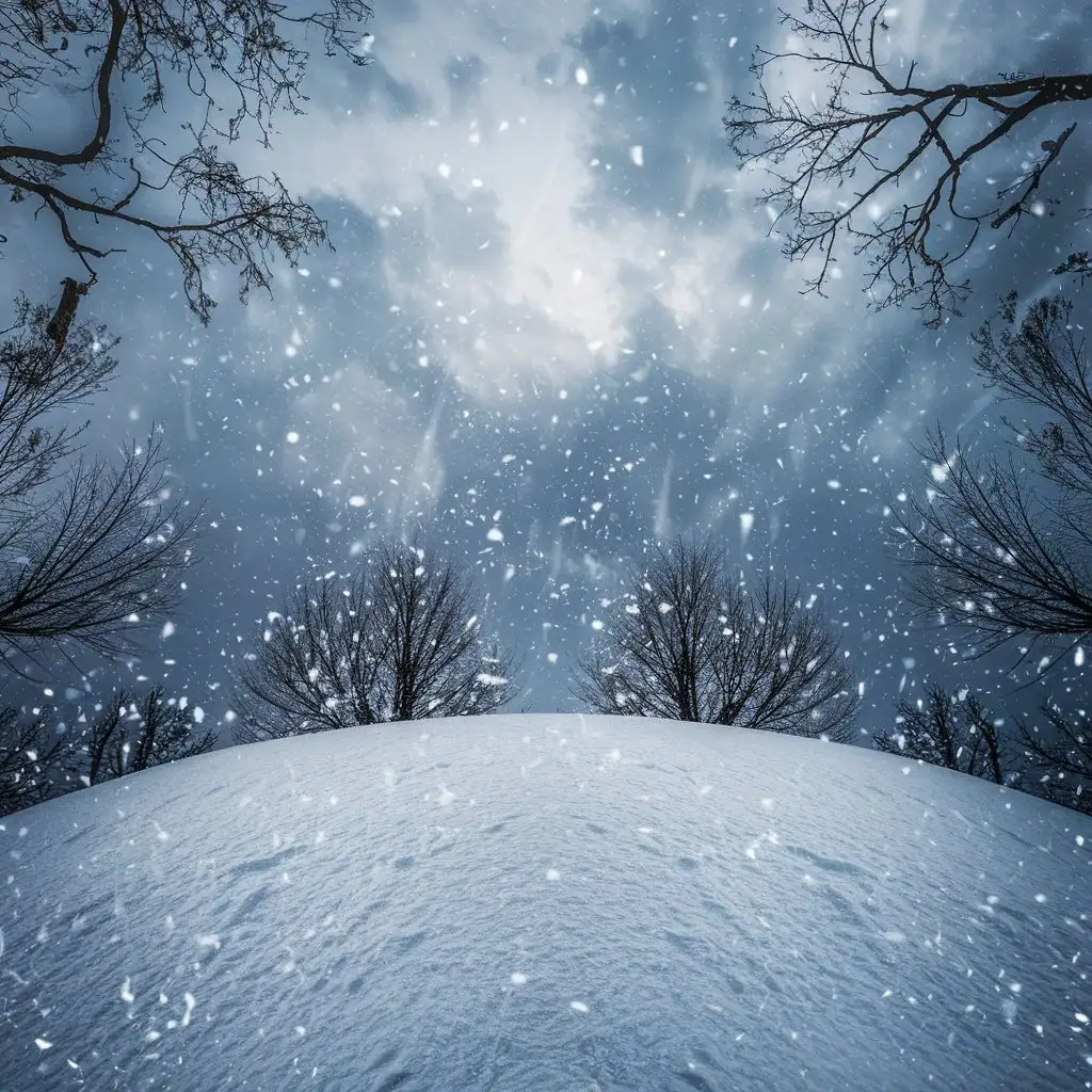 Winter-Snowfall-Over-SnowCovered-Tree-Crowns