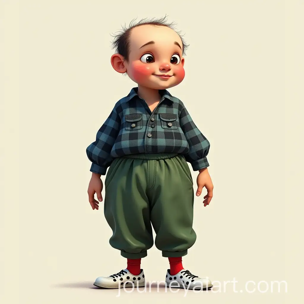 Man-withAI-Image-Prompt-Expansion-an-Unusual-Proportioned-Body-Wearing-Loose-Clothing