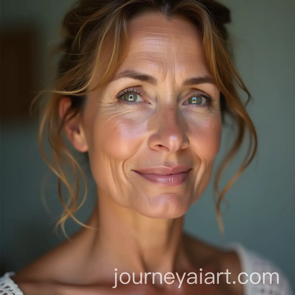 Mature-Woman-Examining-Problematic-Skin