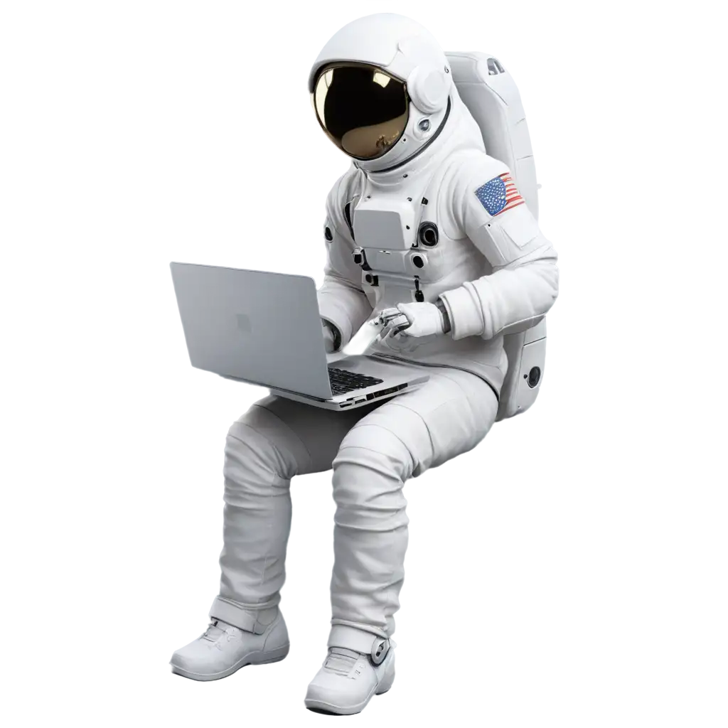 Astronaut-with-a-Computer-PNGPNG-Image-Usage-Scenarios-Image-HighQuality-Digital-Art-for-Modern-Technology-and-Space-Exploration-Themes