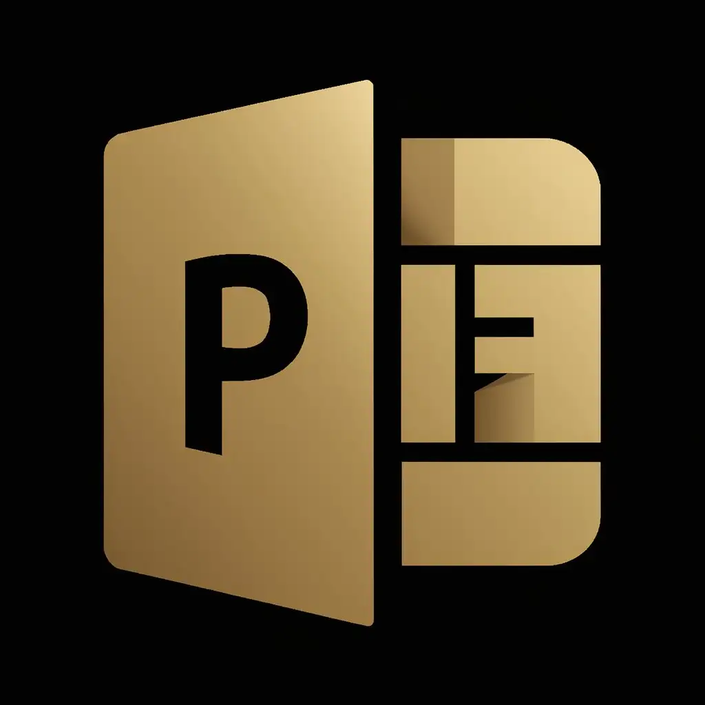 Gold-Color-PowerPoint-Logo-Design