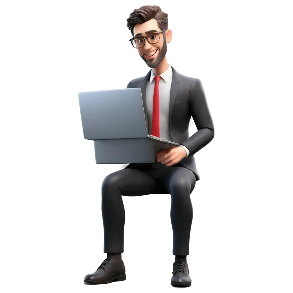 3D-Man-with-Laptop-PNG-Image-Modern-Technology-Illustration