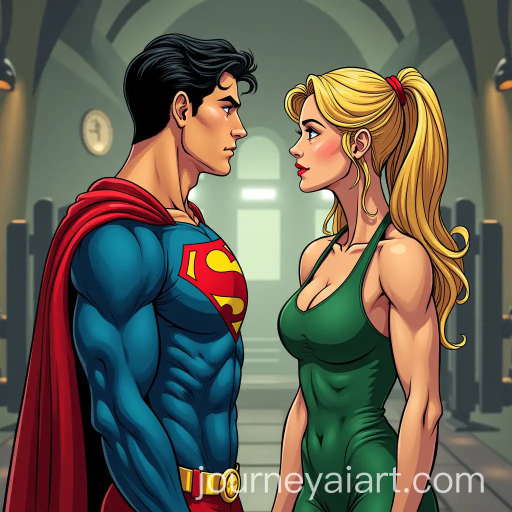 Dante-and-Beatrice-Facing-Off-in-the-Gym-Comic-Style-Superhero-Theme