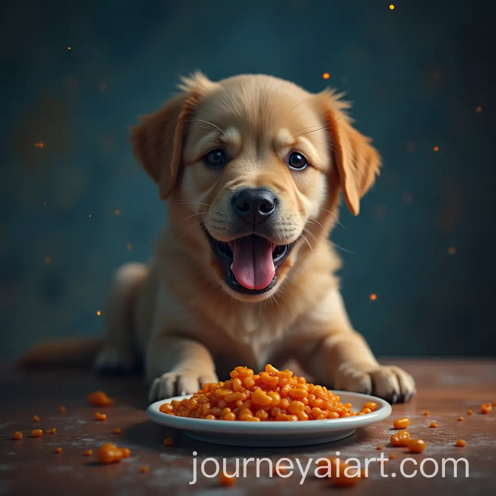 Lonely-Dog-Crying-in-Space-for-Food