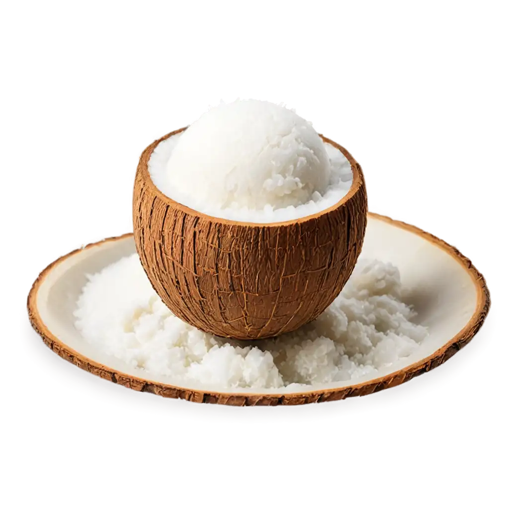 Delicious-Ice-Cream-in-a-Coconut-Shell-HighQuality-PNG-Image