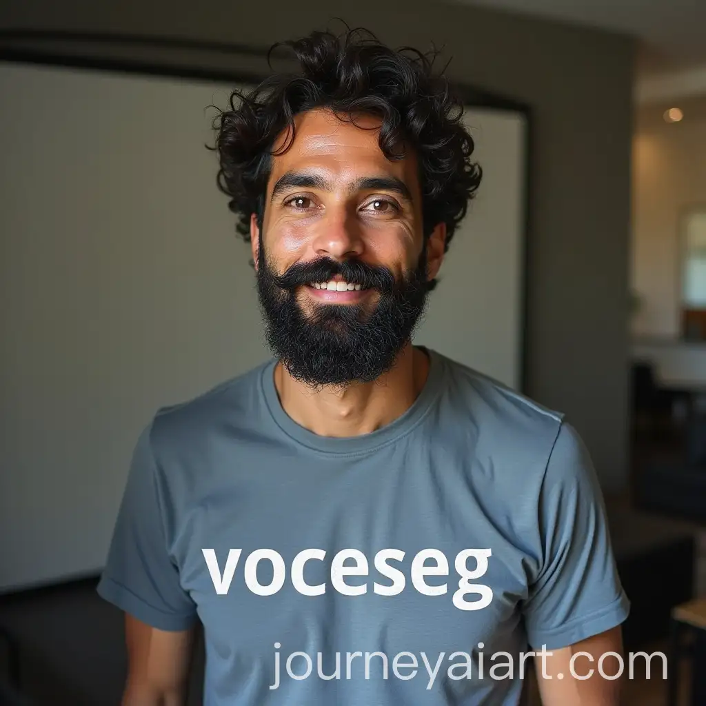 MiddleAged-Man-with-Beard-Wearing-Voceseg-TShirt