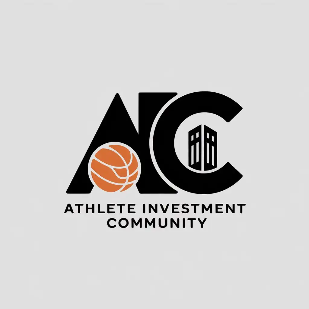 LOGO Design for AIC Athlete Investment Community Innovative and Modern Logo with Real Estate Investment Theme