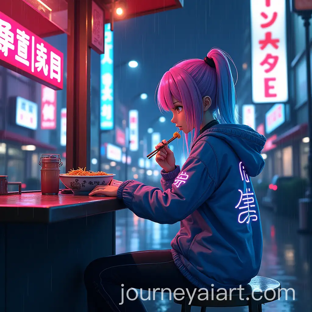 Futuristic-Anime-Girl-EatingAI-Image-Prompt-Expansion-Ramen-in-Neon-Cyberpunk-Tokyo-at-Midnight