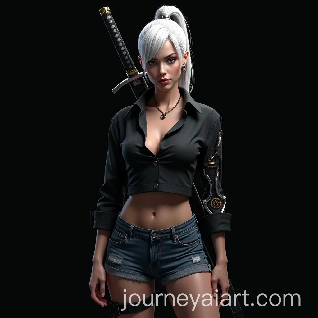 Futuristic-Venom-Girl-with-Cyberpunk-Aesthetic