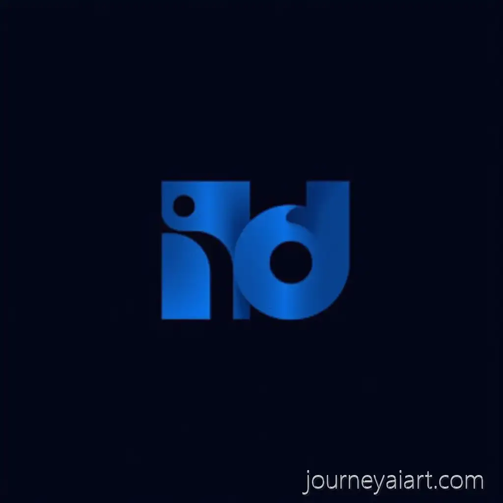 Minimalist-Cinematic-Logo-Design-for-Construction-Company-IHDCinematic-logo-design-in-Royal-Blue
