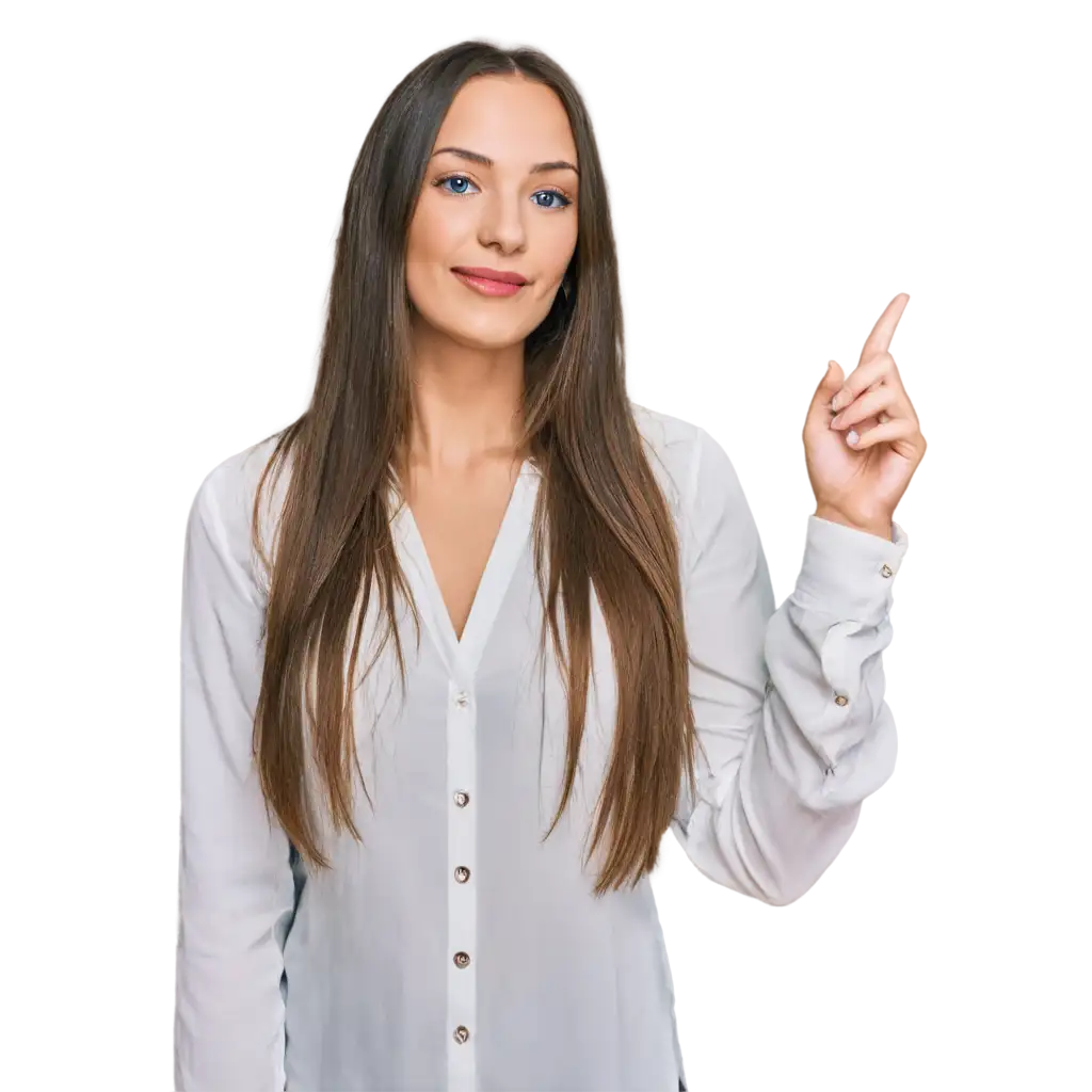 Beautiful-Woman-with-Long-Hair-in-White-Blouse-HighQuality-PNG-Portrait-for-Diverse-Uses