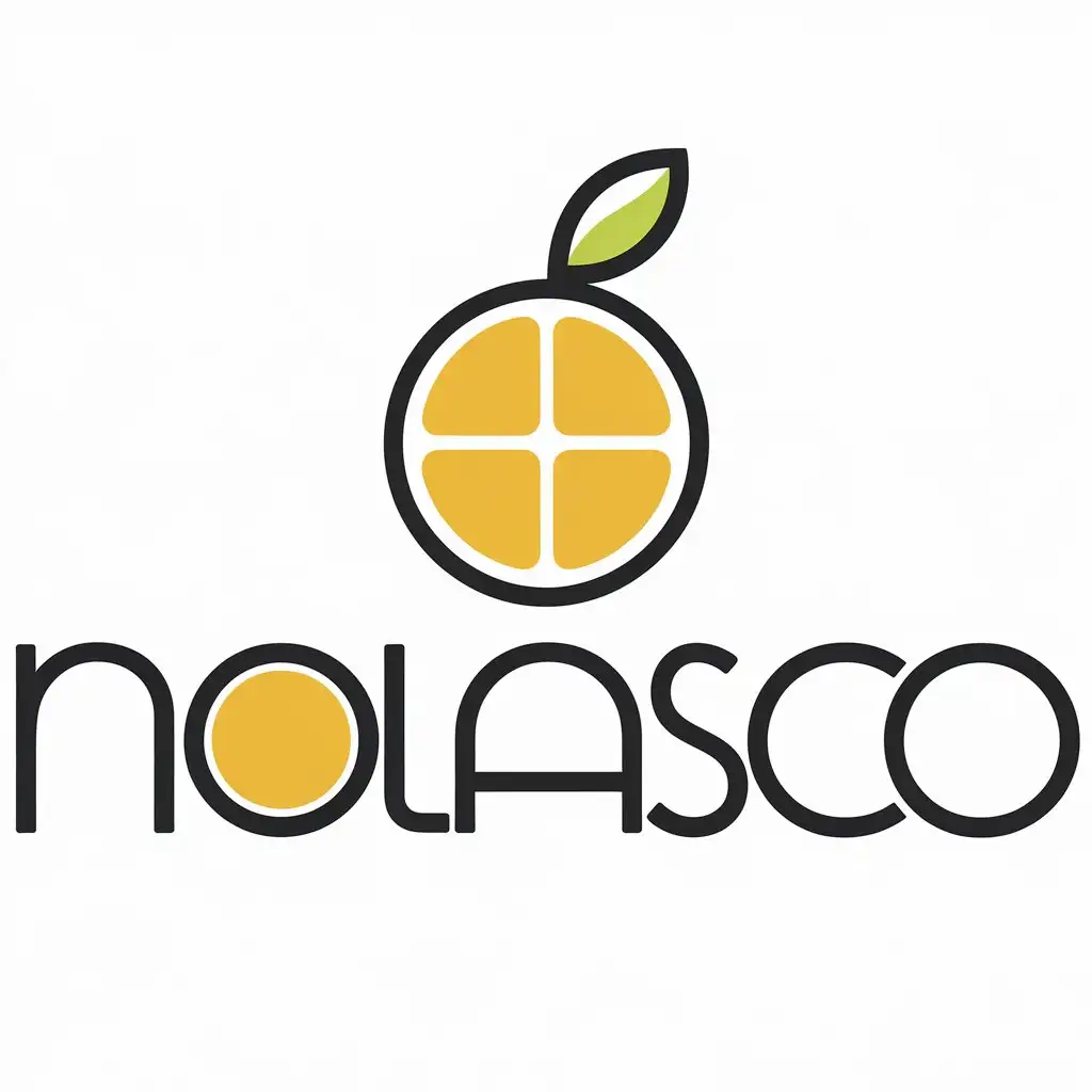 LOGO Design for Nolasco Lemon Symbol with Clear Background and Moderate Style