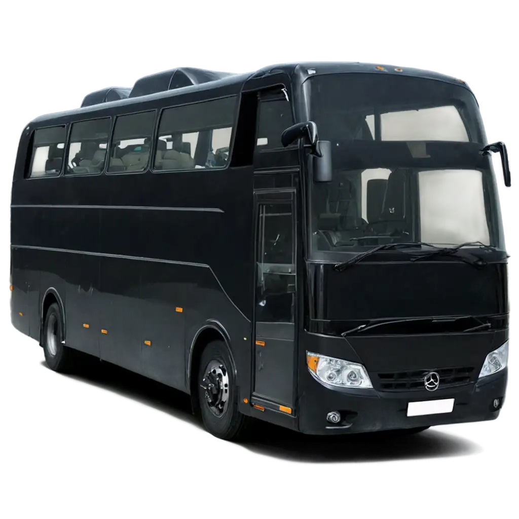Black-Pakistani-Coaster-Bus-PNG-Image-HighPNG-Bus-Image-SEOQuality-Transparent-Background