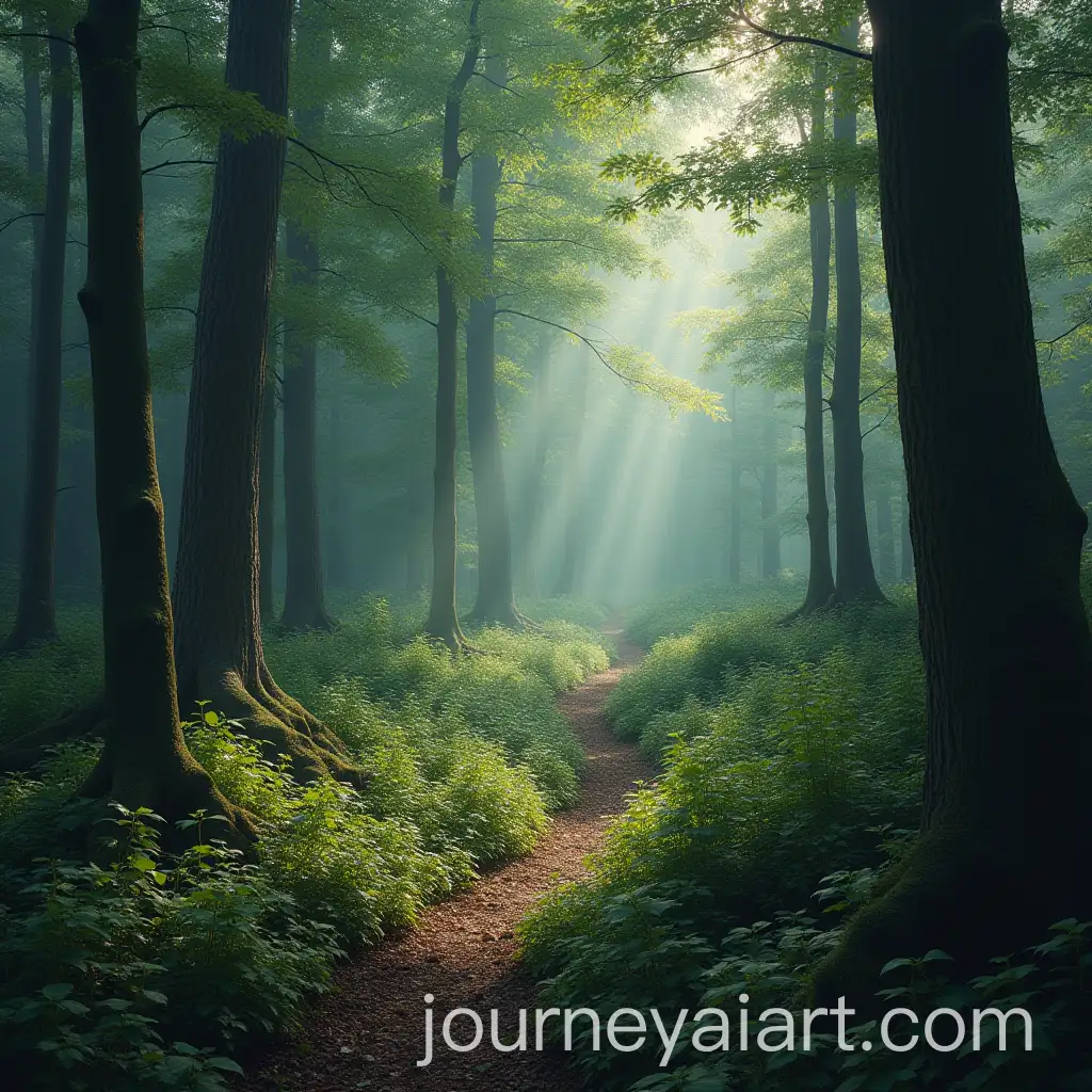 Mystical-Forest-Landscape-with-Enchanted-Creatures