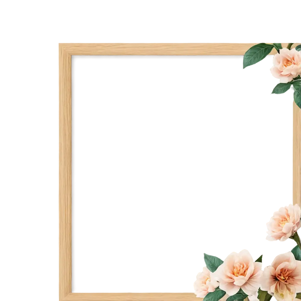 Beautiful-Flower-Photo-Frame-PNG-for-Stunning-Visual-Displays