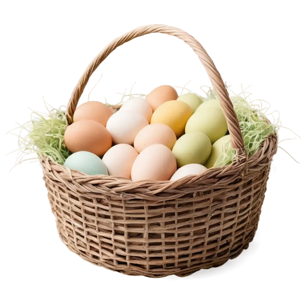 Easter-Basket-with-Eggs-PNG-Neutral-Color-Palette-for-Spring-Celebrations