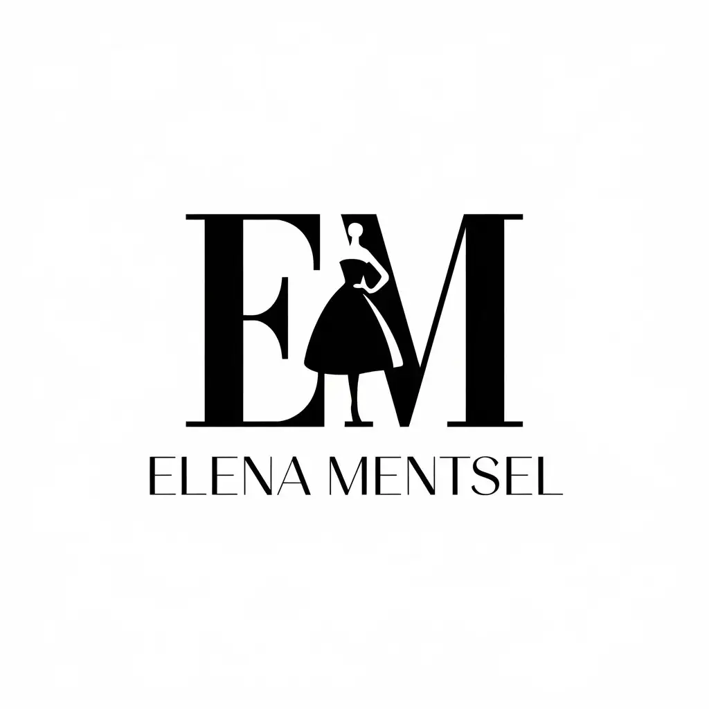 LOGO-Design-for-Elena-Mentsel-Elegant-Fashion-with-Clear-Background