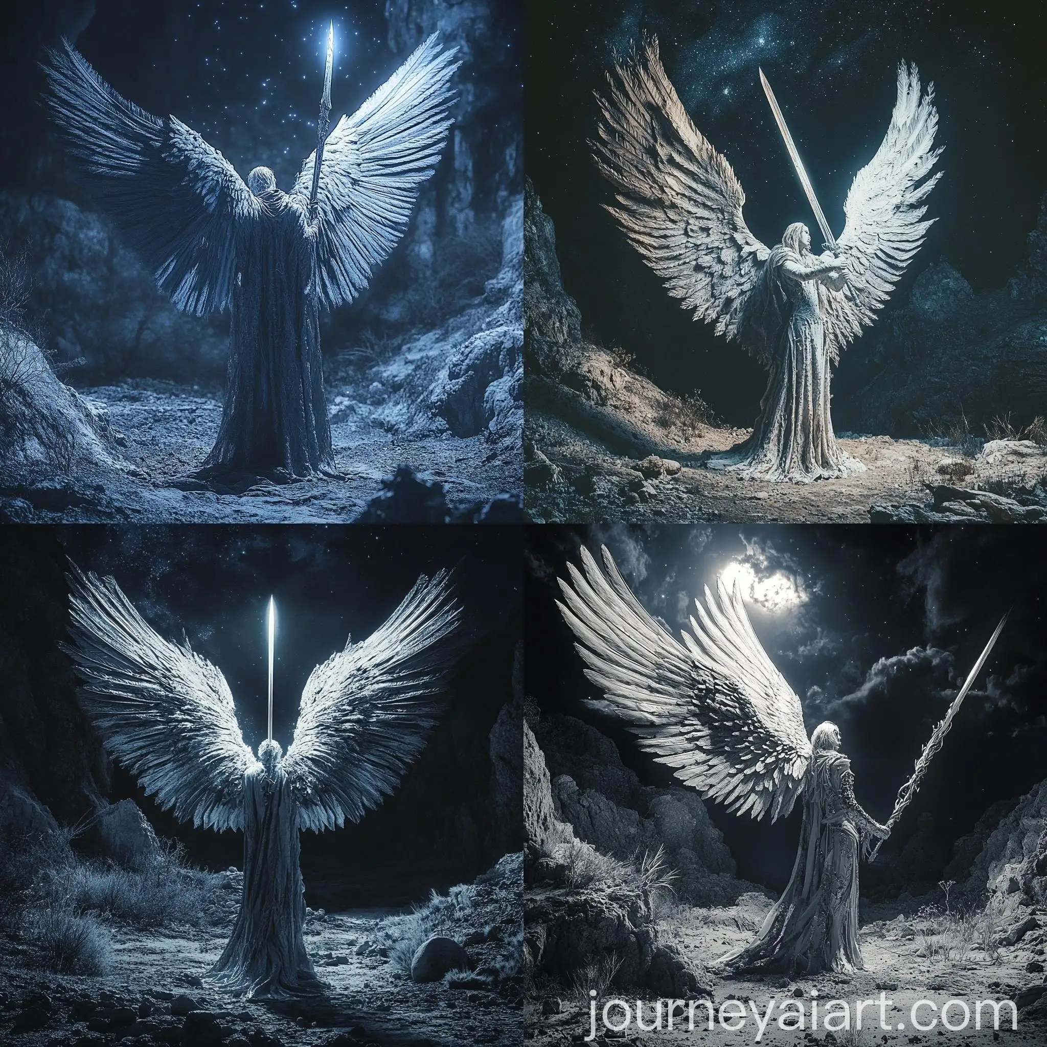 Majestic-Fallen-Angel-with-Raised-Blade-in-Cinematic-Night-Sky-Scene