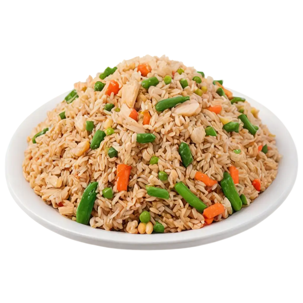 Best-Chicken-Fried-Rice-PNG-Image-with-Perfect-Plating-for-HighQuality-Presentation