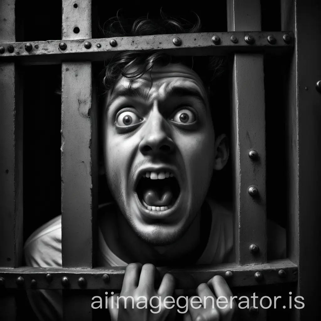 Young-Man-Trapped-in-Fearful-Expression-Captured-in-Hyperrealistic-Black-and-White-Photography