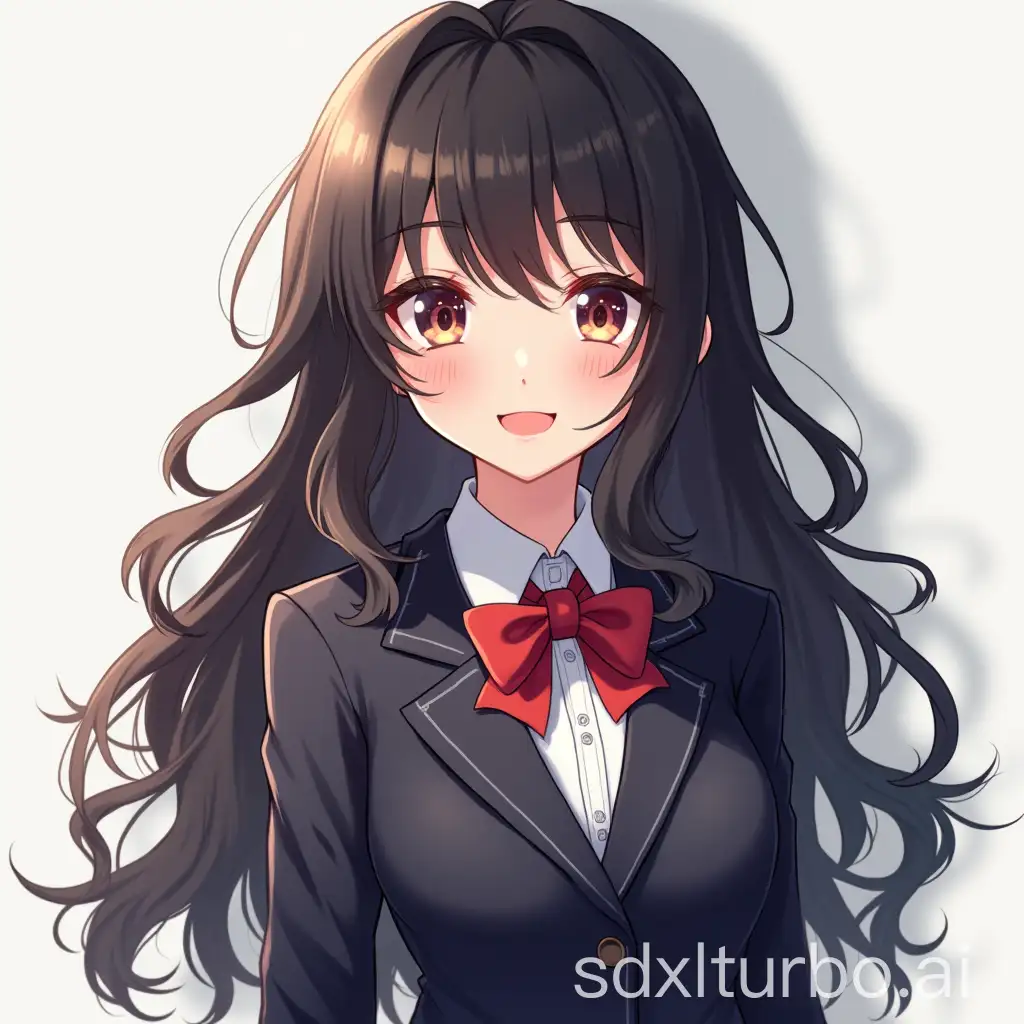 Anime-Girl-in-High-School-Uniform-with-Dark-Wavy-Hair