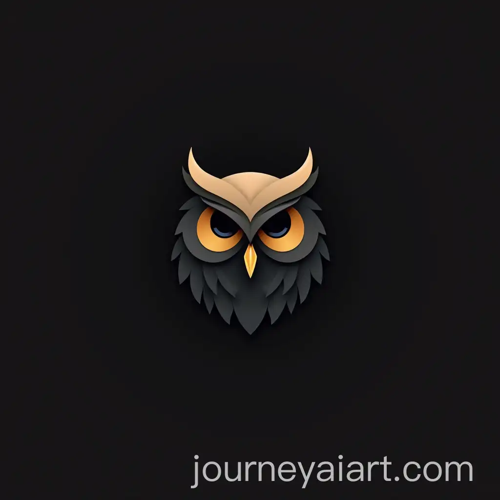 Minimalist-Owl-Head-Logo-Design-Without-Background