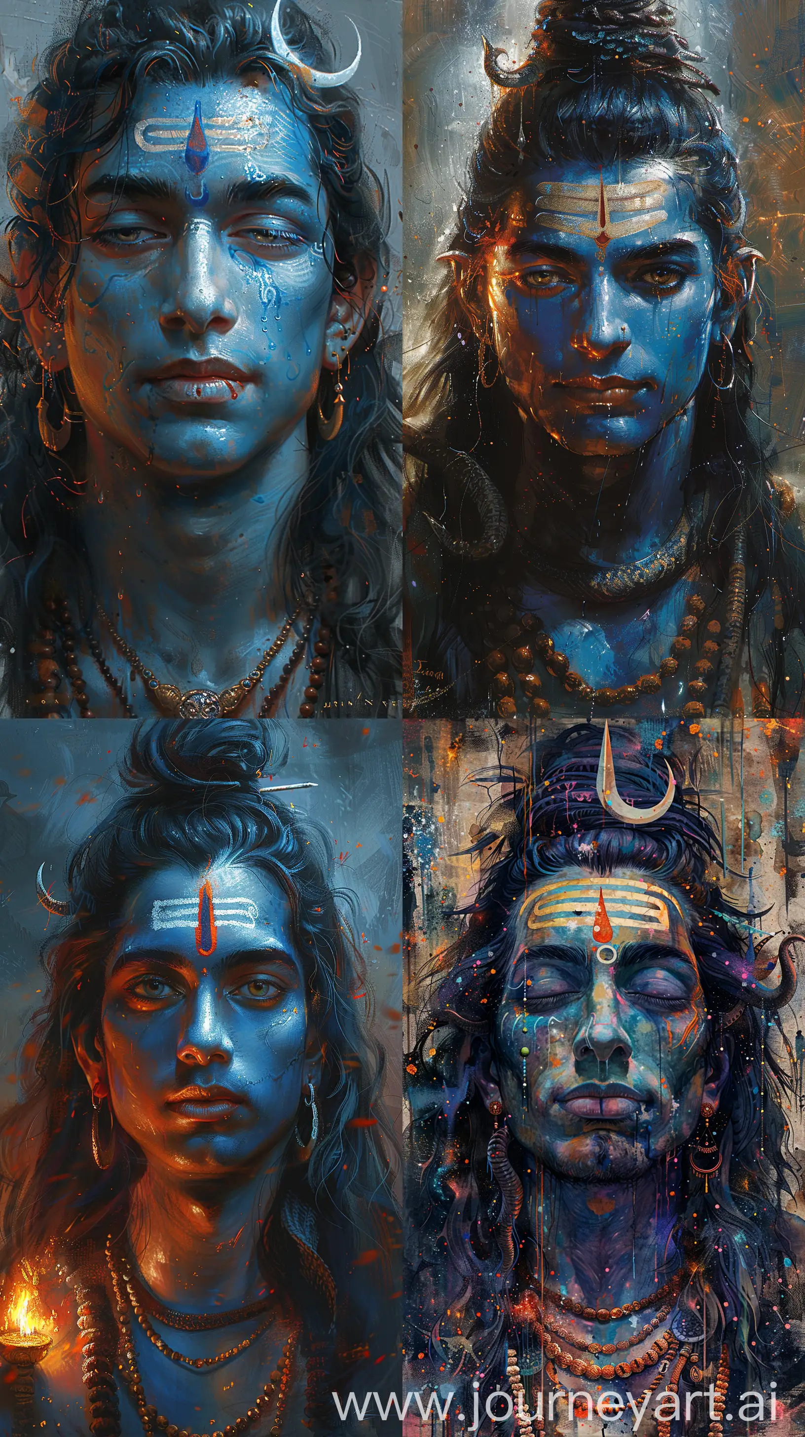 Lord-Mahadev-in-Traditional-Indian-Art-Celestial-Light-and-Divine-Energy