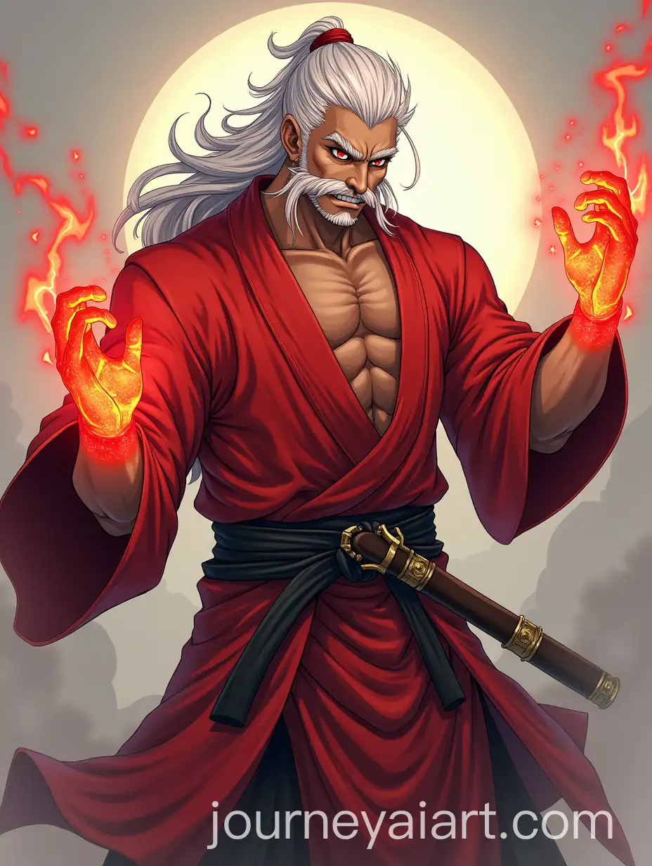 AI-Art-Prompt-ExpansionMale-Monk-with-Rugged-Clothing-and-Elemental-Magic-in-Anime-Style