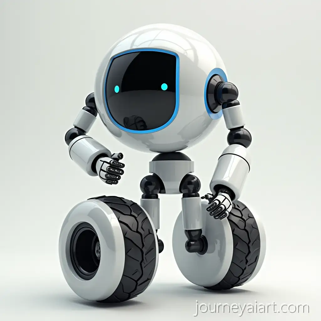 Futuristic-Robot-with-Wheels-and-HalfHRobot-human-hybrid-designuman-Body-Design
