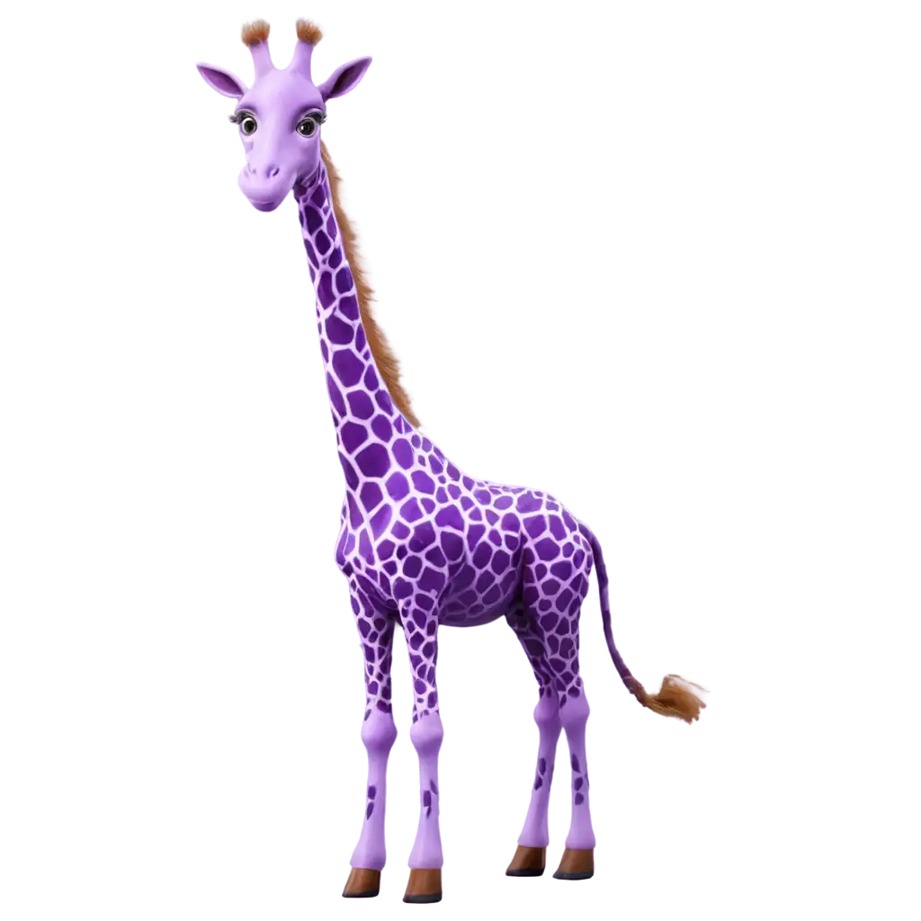 Stunning-Purple-Giraffe-PNG-A-Vibrant-Addition-to-Your-Digital-Collection