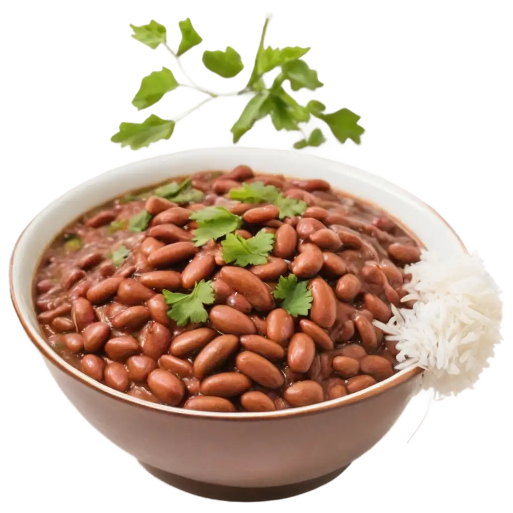 HighQuality-PNG-Image-of-a-Bowl-of-Rajma-Chawal-Perfect-for-Digital-Use