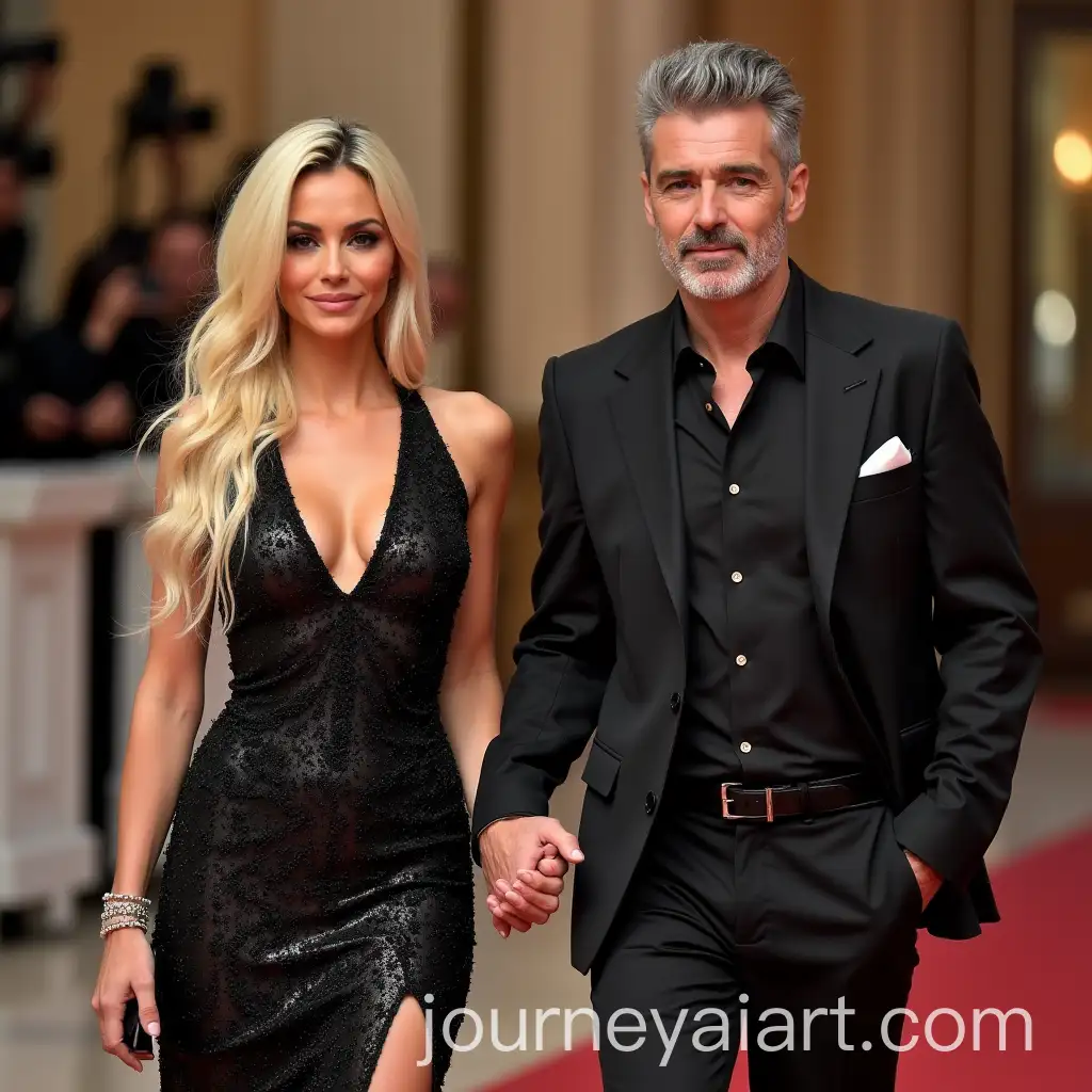 Gordana-Siljanovska-and-Jelena-Karleusa-Holding-Hands-Proudly