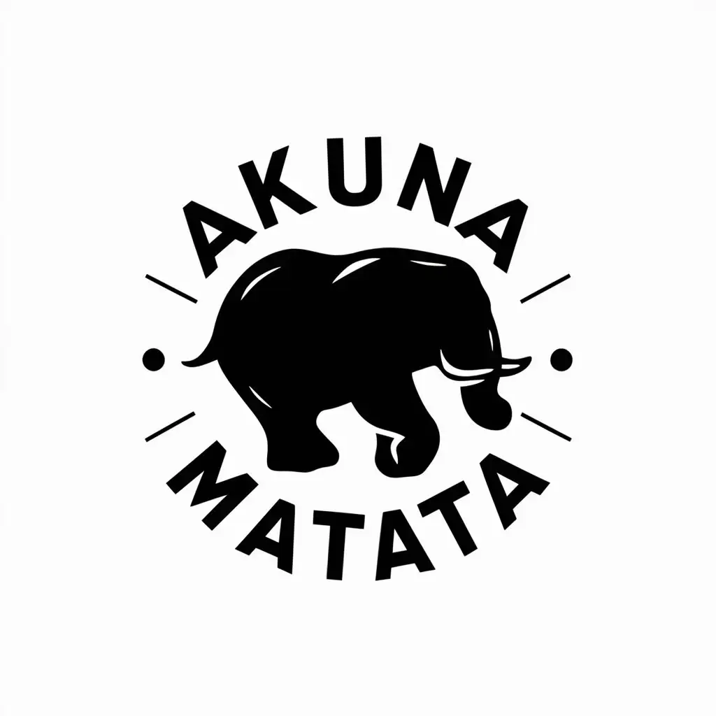 LOGO-Design-For-Akuna-Matata-Modern-Vector-Logo-for-Sports-Games-Team