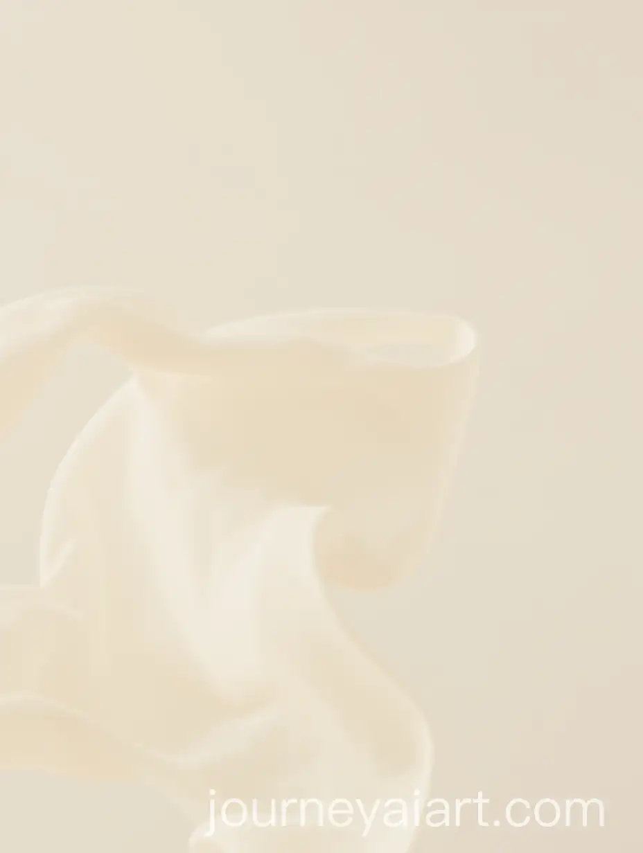 Ethereal-Flowing-Fabric-in-Soft-Beige-Tones