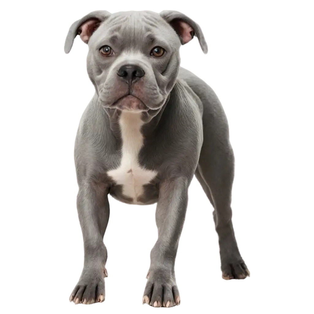 White-and-Gray-Pit-Bull-Running-PNG-High-Quality-Image-for-Versatile-Use