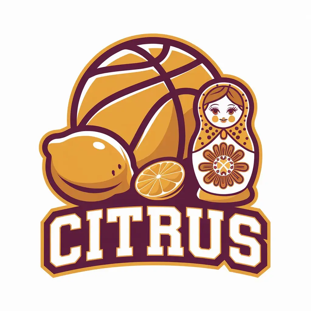 LOGO-Design-for-CitRus-Dynamic-Basketball-and-Fresh-Citrus-Theme