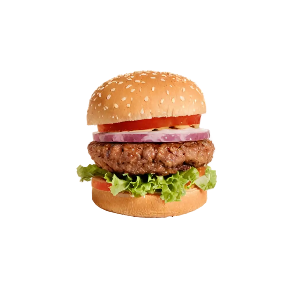 Transparent-Burger-PNG-Image-for-Versatile-Design-and-HighQuality-Visuals