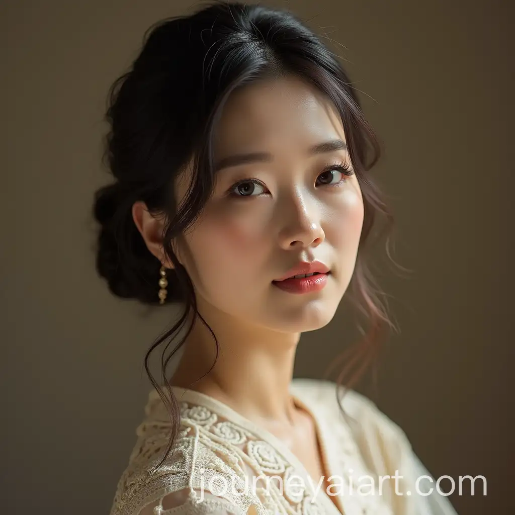 Portrait-of-Yuri-the-Stunningly-Beautiful-and-Delicate-WifeAI-Art-Prompt-Expansion-of-the-Asian-Republic-President