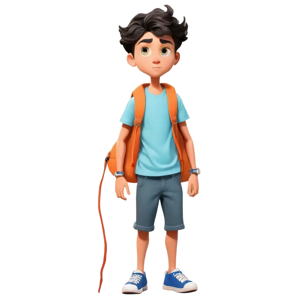 Cartoon-Style-PNG-Image-of-an-Annoying-Boy-Playful-and-Vibrant-Illustration