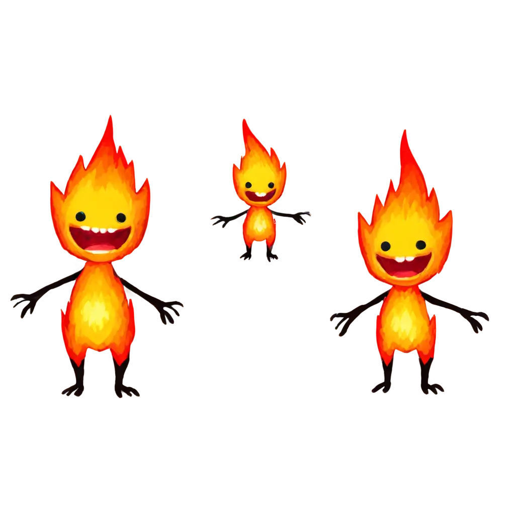 Fire-Sprite-Monster-PNG-Image-HighQuality-and-Transparent-Design-for-Creative-Projects