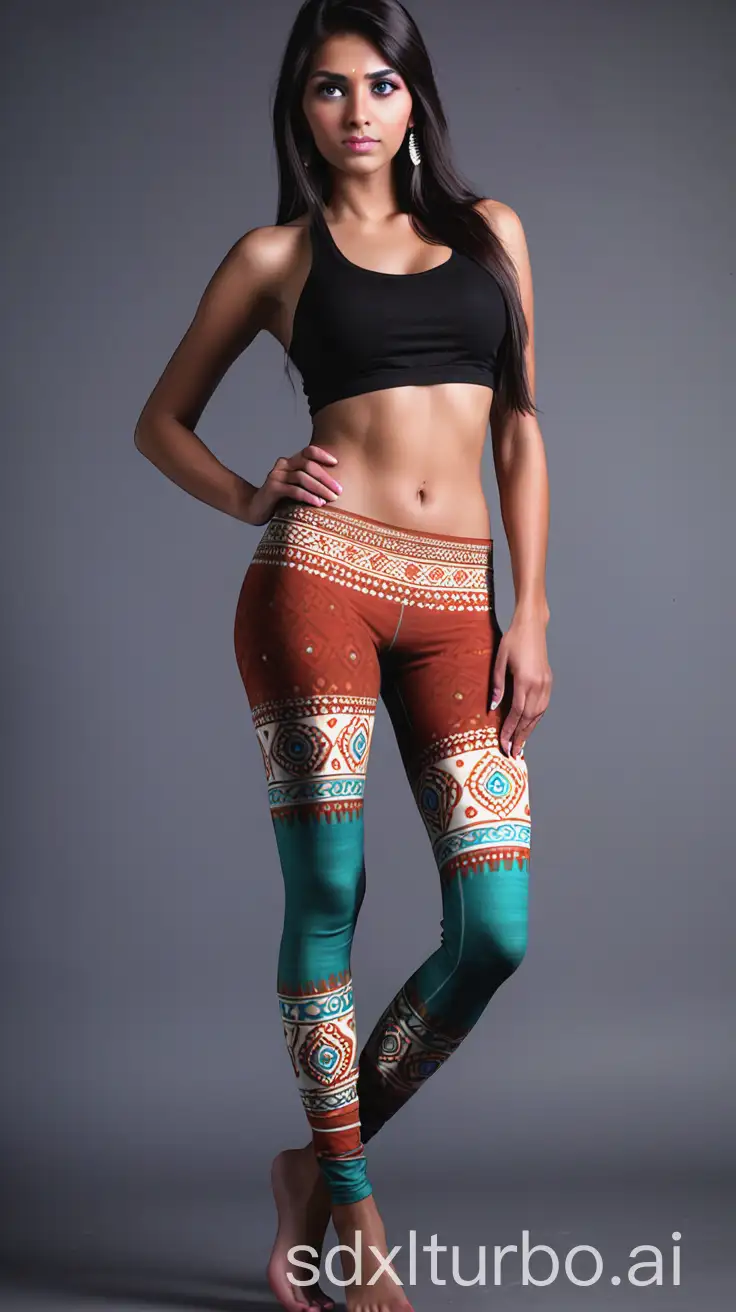 Indian-Style-Leggings-Model-Fashion-Shoot